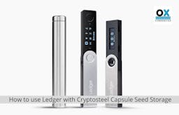 How to use Ledger with Cryptosteel Capsule Seed Storage