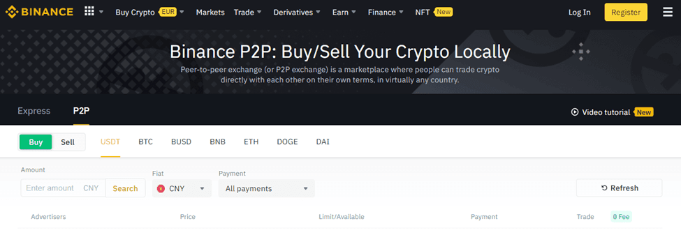 BINANCE - 9 Top Best P2P Exchange Platforms To Join In 2022