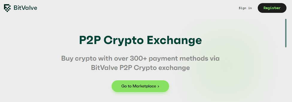 BITVALVE - 9 Top Best P2P Exchange Platforms To Join In 2022