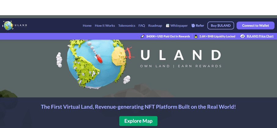 Uland - 10 New Cryptocurrencies Seeking Recognition