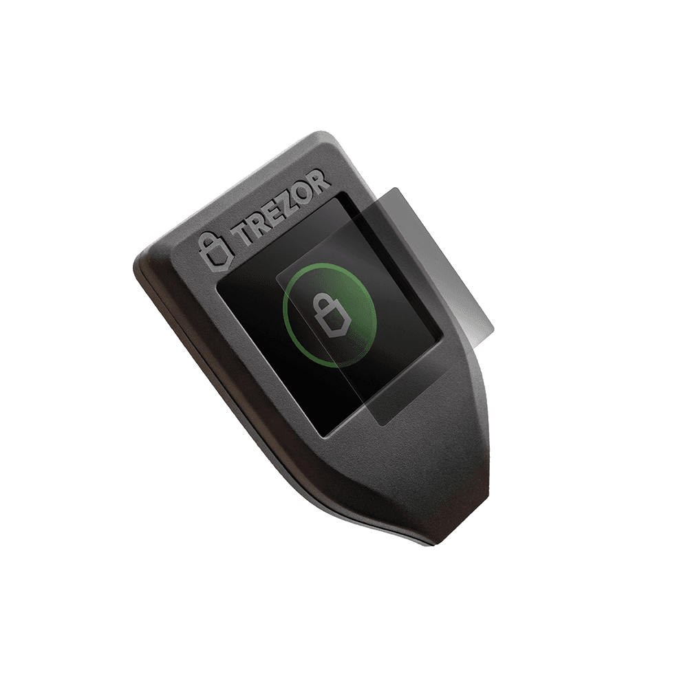 Trezor model T hardware wallet 