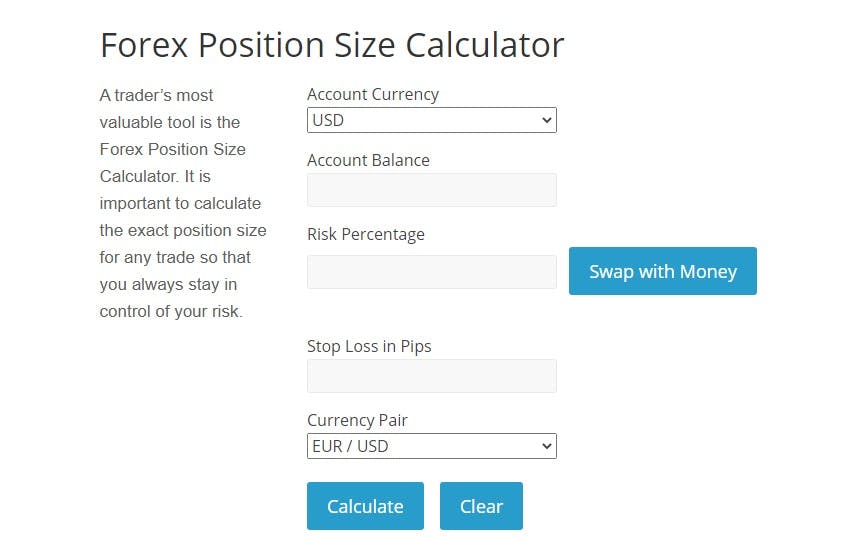 What is a Forex Lot Size Calculator?