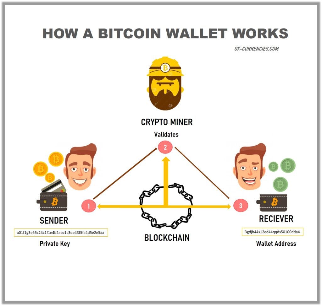 How a bitcoin wallet works