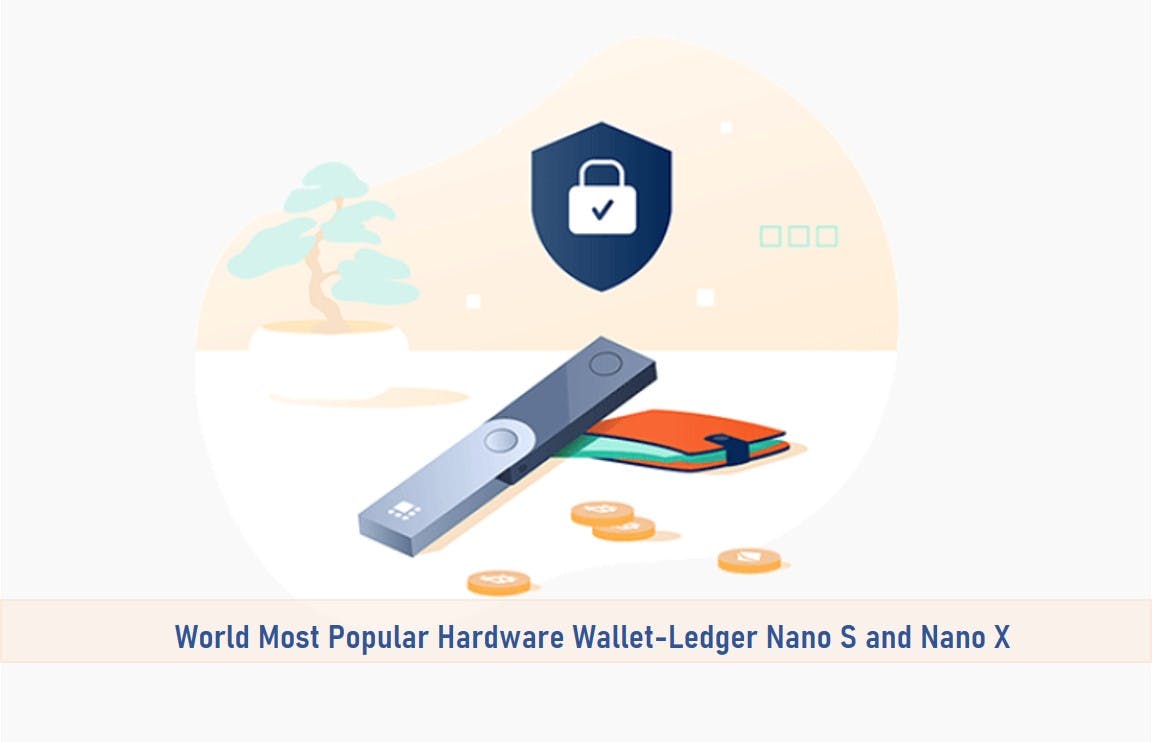 World Most Popular Hardware Wallet-Ledger Nano S and Nano X