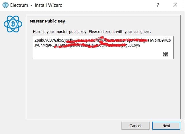 Master Public Key Electrum 