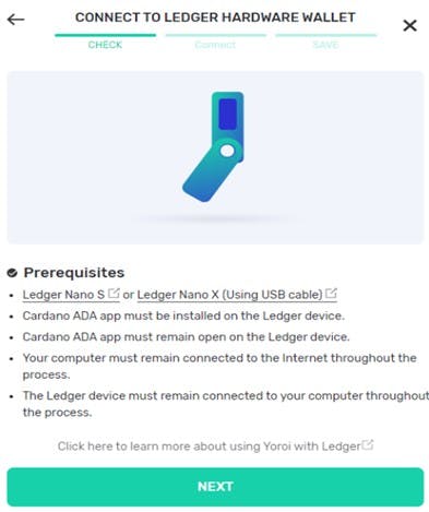 How to connect to a ledger hardware wallet - How to Stake Cardano On Ledger Nano Wallet