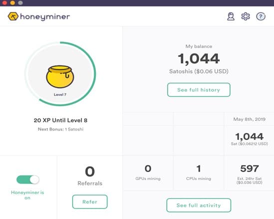 How to Download and Earn with Honeyminer