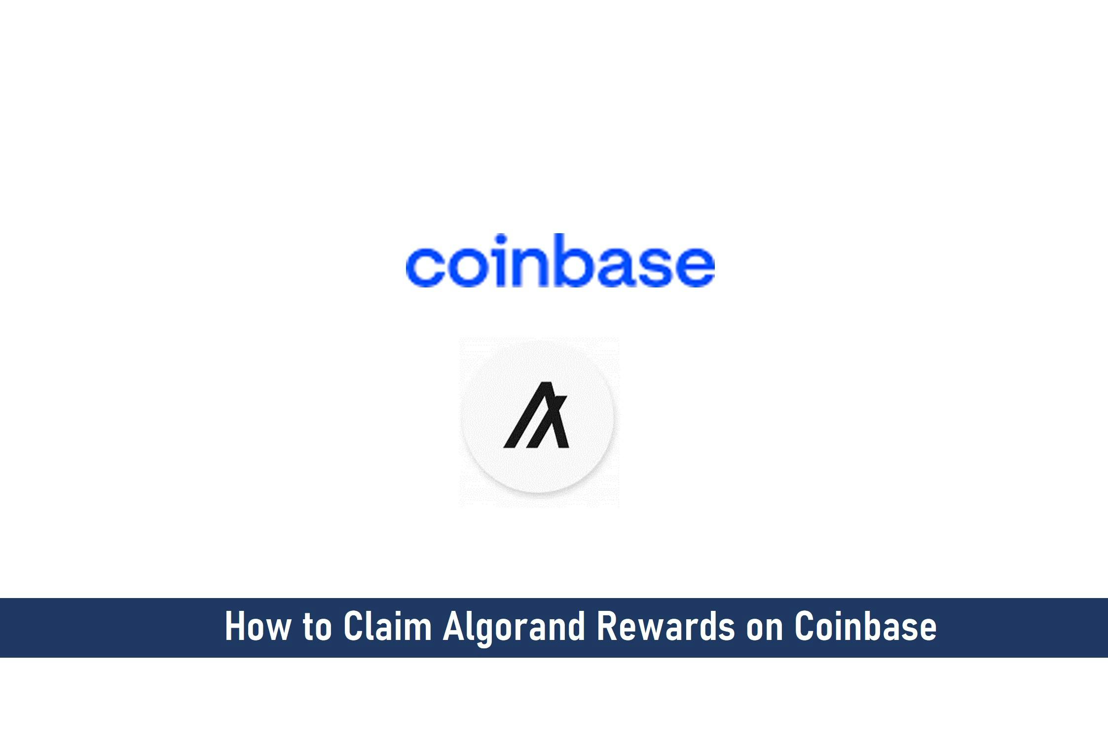 How to Claim Algorand Rewards on Coinbase
