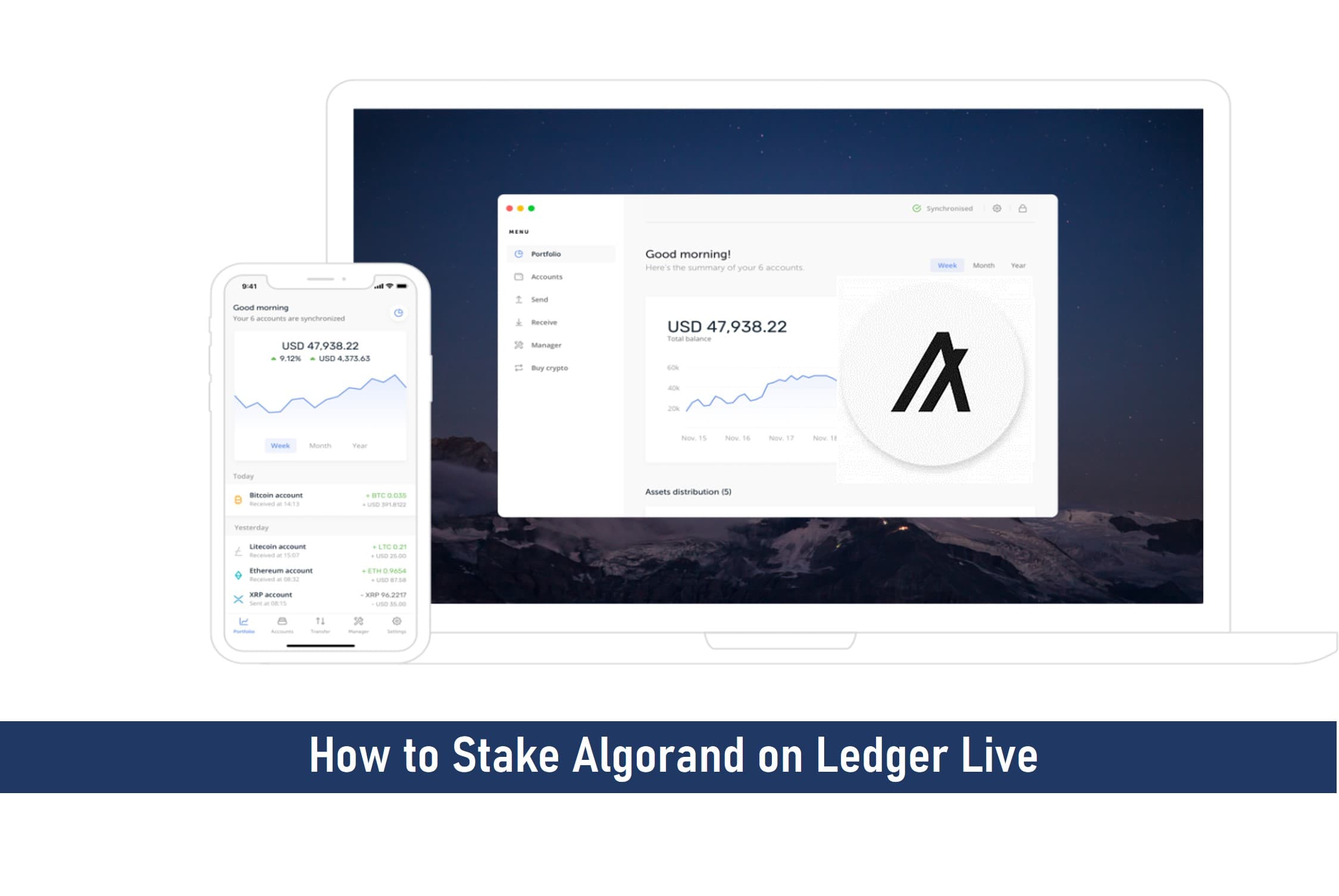 How to Stake Algorand on Ledger Live