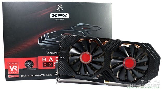 XFX AMD Radeon RX 580 GTS - Best 7 Mining GPU Graphics Cards To Consider