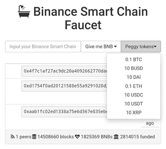 How to Withdraw from Binance Smart Chain Faucets