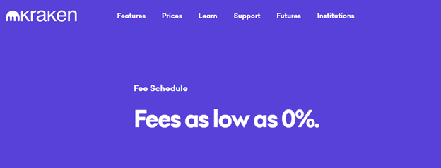Low fees - 9 Reasons to Buy Crypto With Kraken Exchange