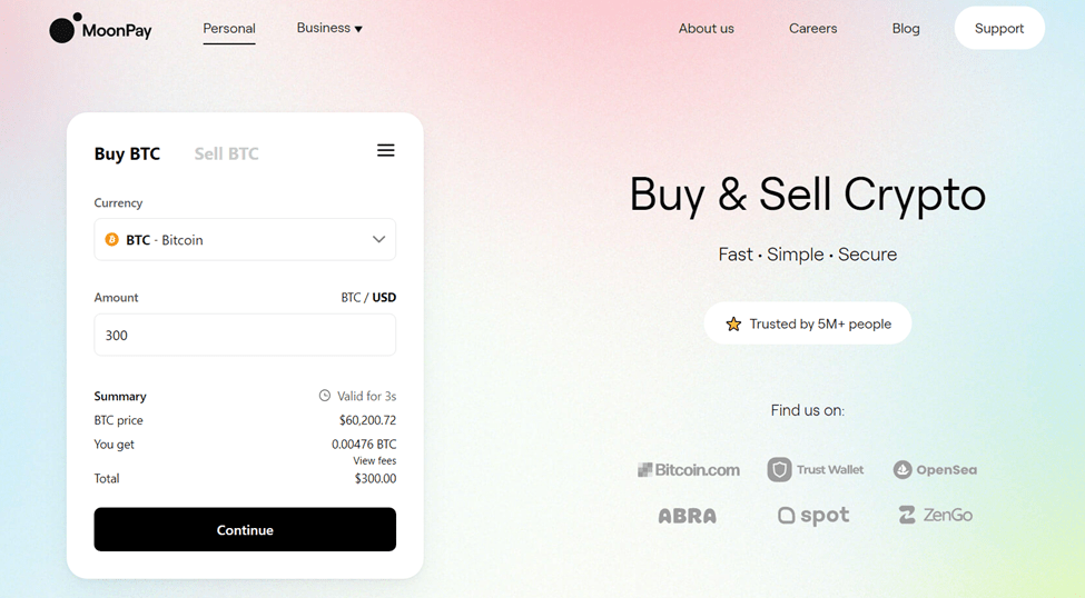 How to Purchase Crypto with MoonPay through Ledger (3 Quick Steps)