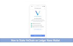 How to Stake VeChain on Ledger Nano Wallet