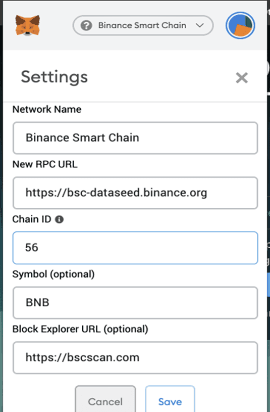 How to Connect Binance Smart Chain to MetaMask