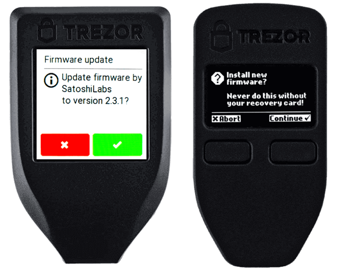 How To Update Trezor Firmware On All Trezor Devices