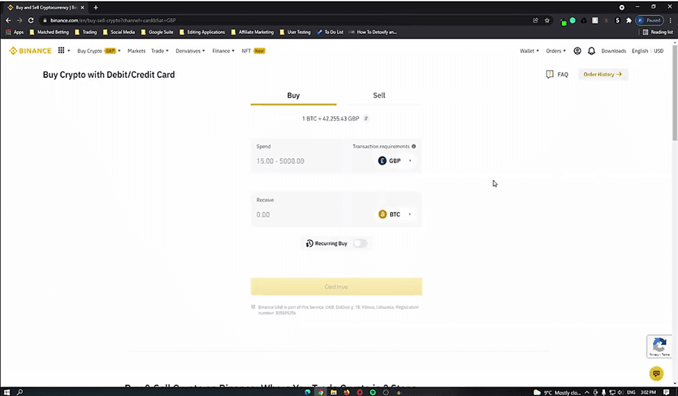 How To Buy VeChain On Binance