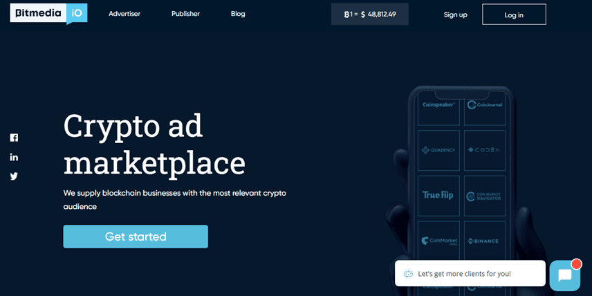 Bitmedia - Best Bitcoin Advertising Networks