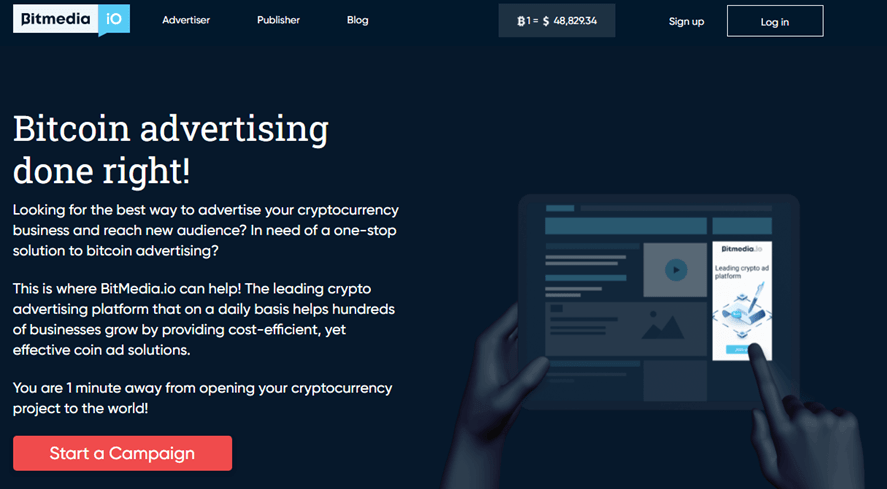 Bitmedia - Best Bitcoin Advertising Networks