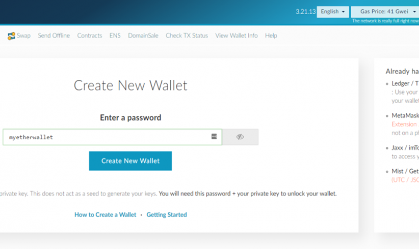 MyEtherWallet - 22 Digital Wallets that are Compatible with Ledger Live