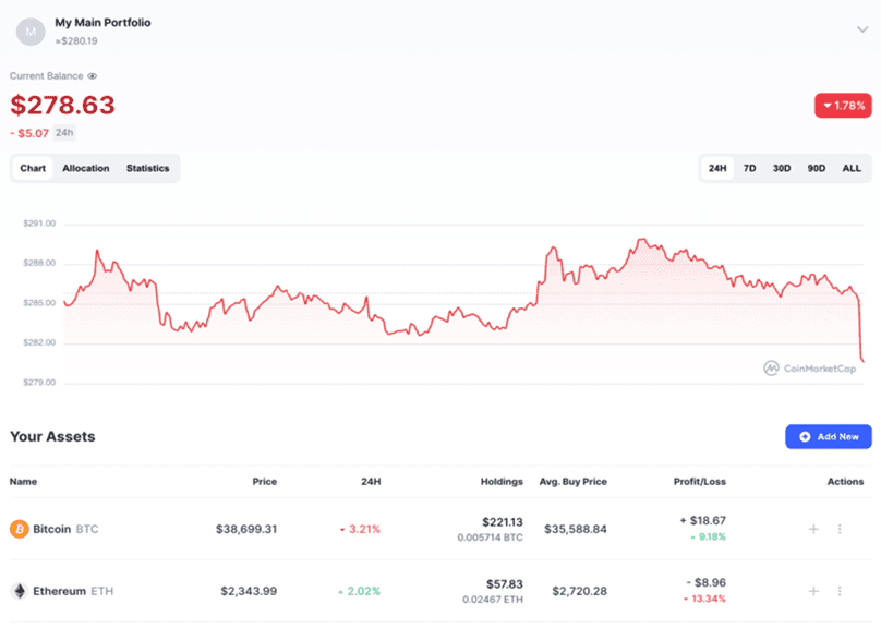 How to Use CoinMarketCap to Track Your Crypto Portfolio