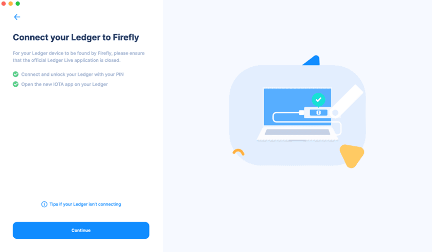 How to Store IOTA On Ledger With Firefly