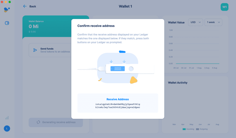 How to Store IOTA On Ledger With Firefly