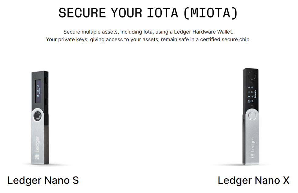 How to Store IOTA On Ledger With Firefly