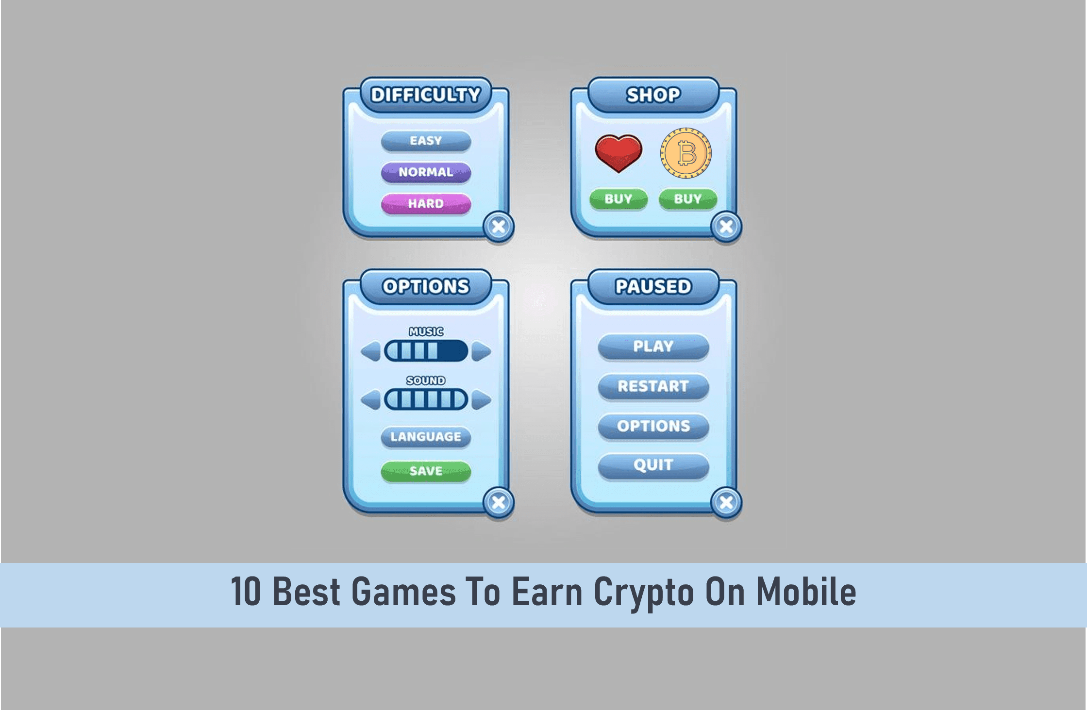 10 Best Games to Earn Crypto On Mobile