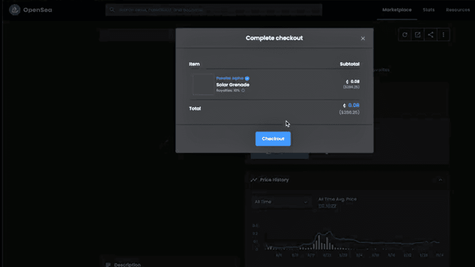 OpenSea - How to Increase Metamask Spillage