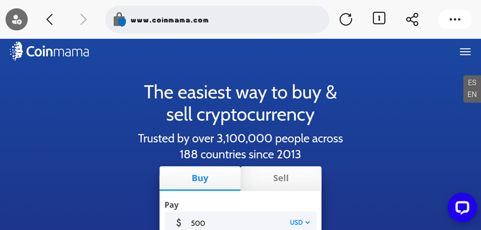 Coinmama - 12 Best Bitcoin Exchanges for European Users
