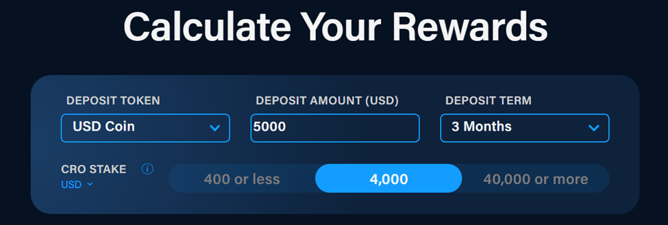 How To Calculate Your CRO Stake Rewards