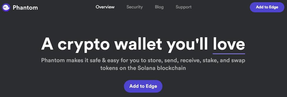 Phantom - Best Solana Wallets for Staking, DeFi, & NFTs