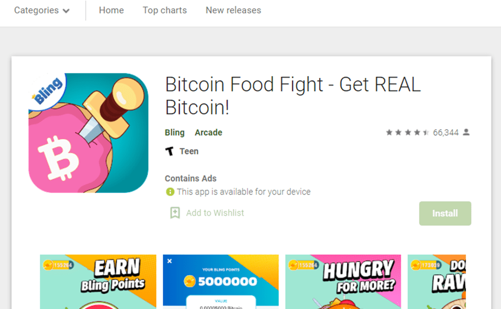 Bitcoin Food Fight - 10 Best Games to Earn Crypto On Mobile