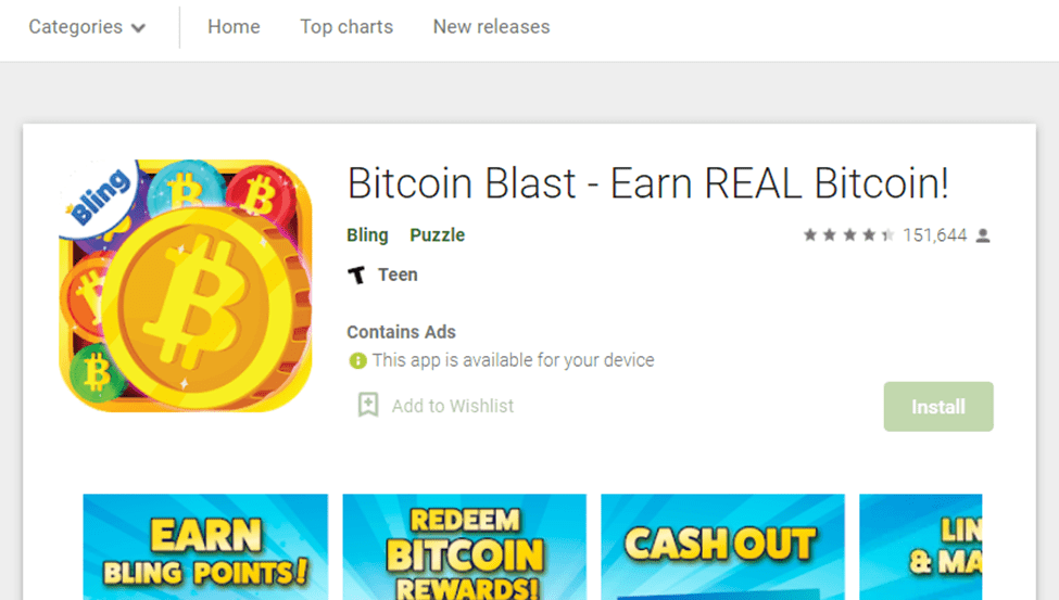 Bitcoin Blast - Earn REAL - 10 Best Games to Earn Crypto On Mobile
