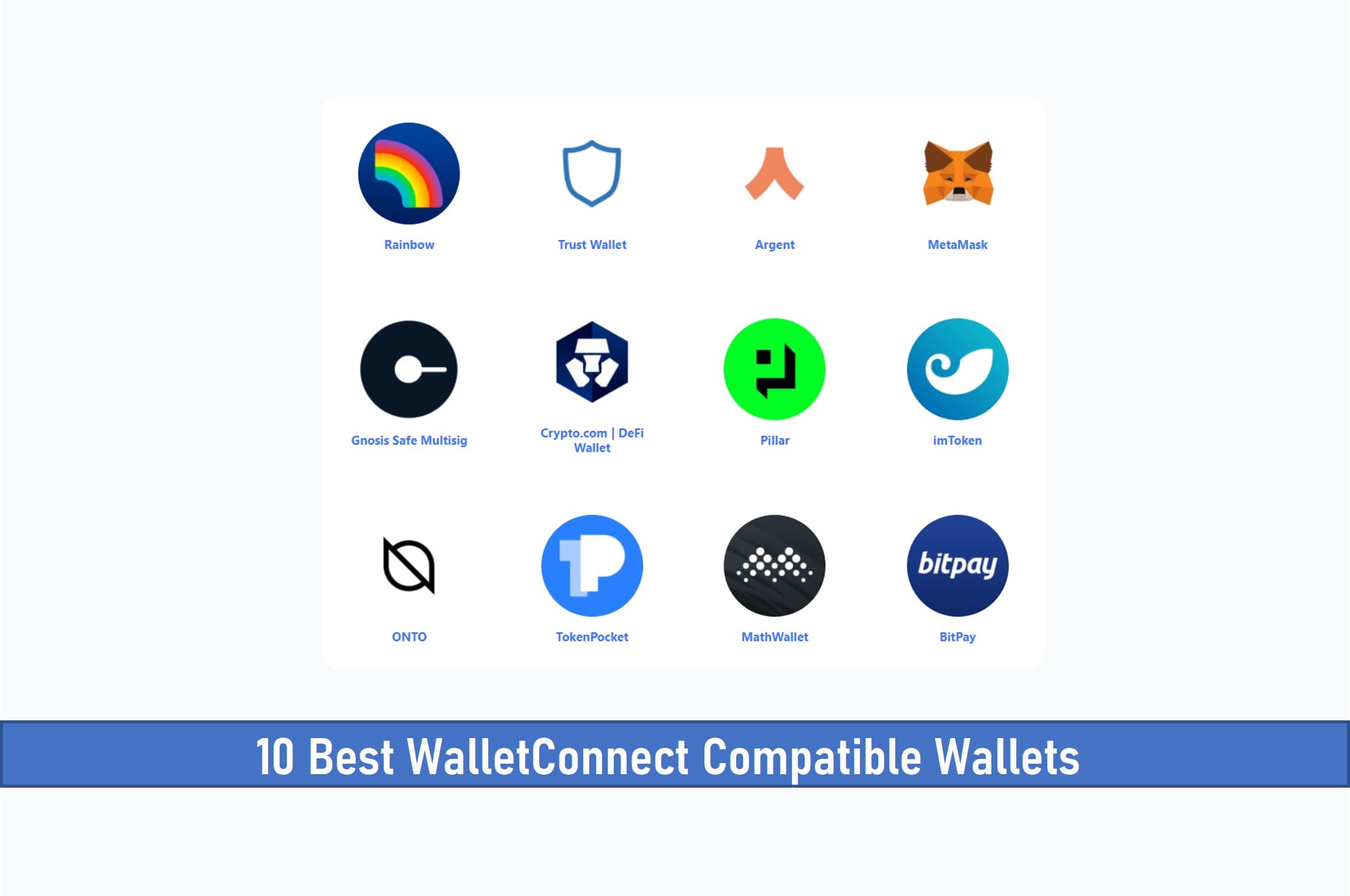 10 Best WalletConnect Compatible Wallets