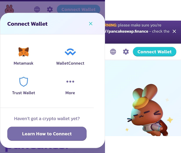 link WalletConnect to Binance