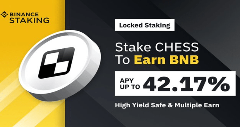 How To Stake CHESS To Earn BNB With Up To 42.17% APY