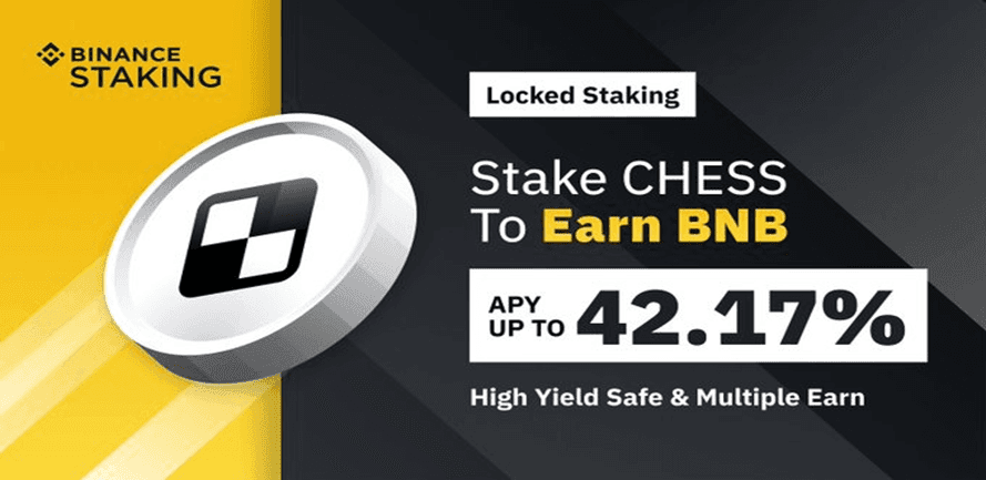 How To Stake CHESS To Earn BNB With Up To 42.17% APY 