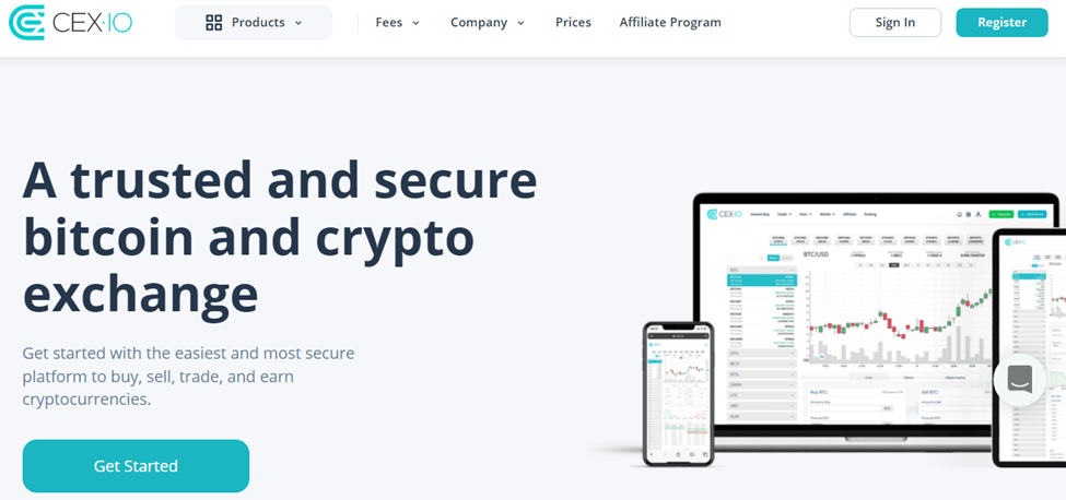 CEX.IO -  Best Bitcoin Exchanges With Competitive Transaction Fees