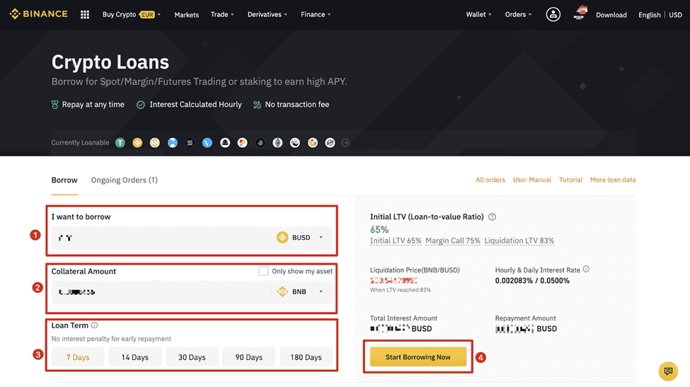 How to Adjust Loan Collateral on Binance