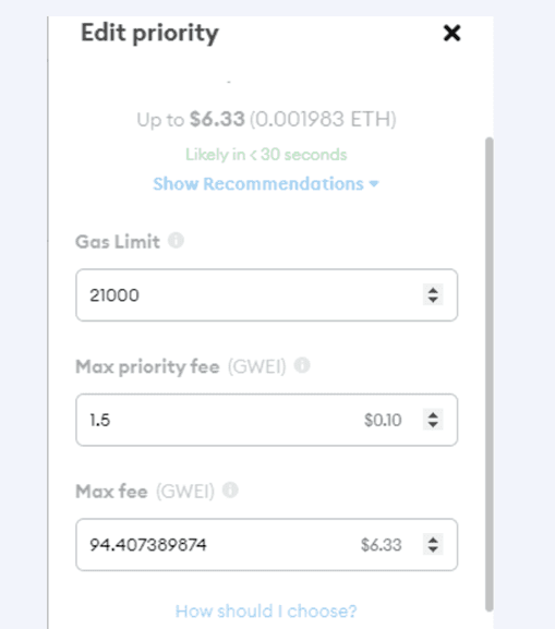 How To Set Your Gas Limit On OpenSea