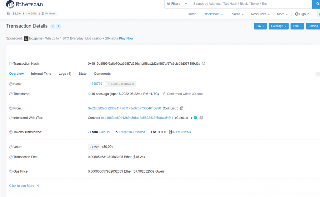 How to Use an Etherscan on the ETH Blockchain