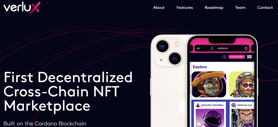 Features of the Verlux Cardano NFT Platform