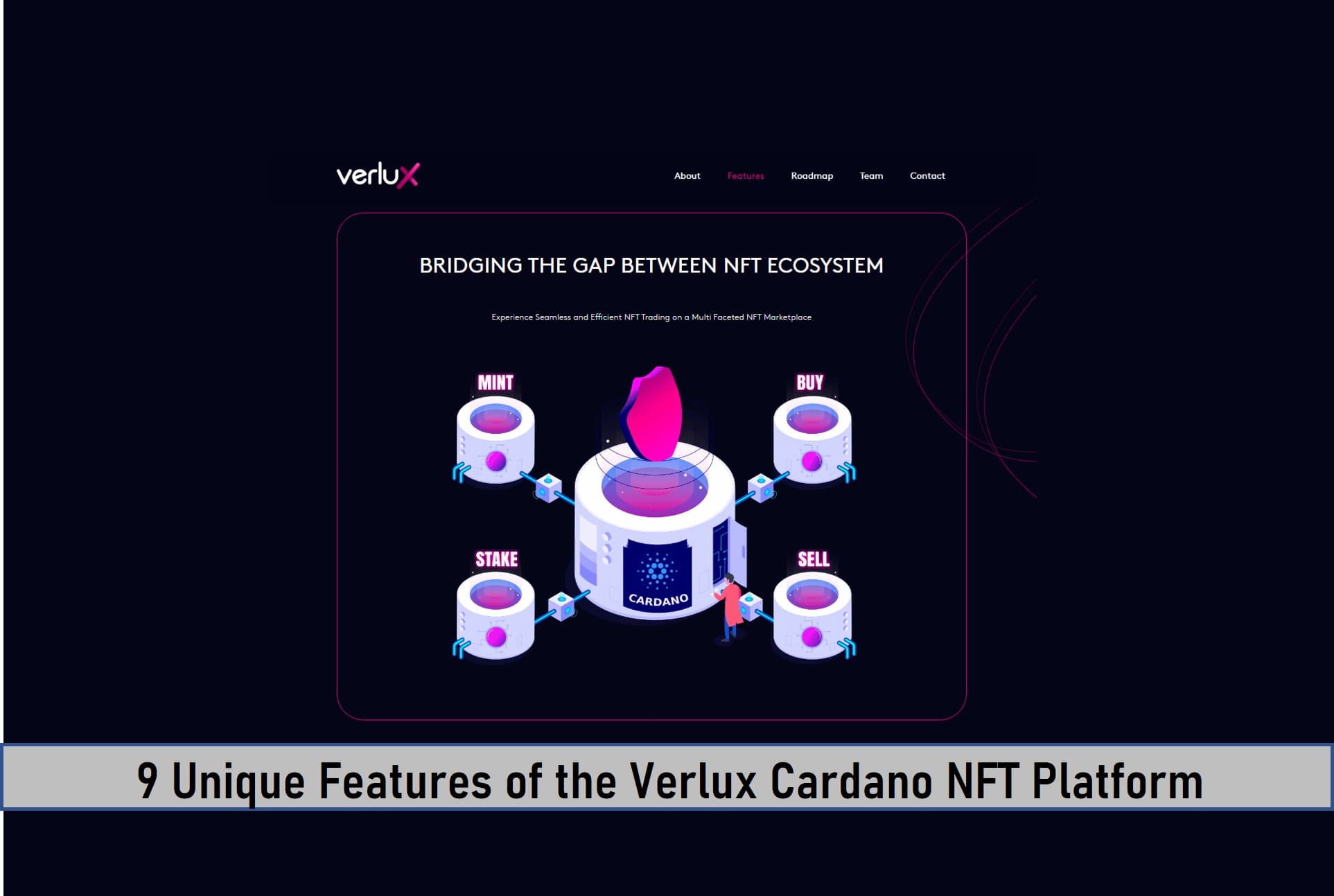 9 Unique Features of the Verlux Cardano NFT Platform