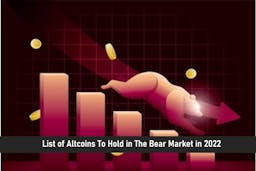 List of Altcoins To Hold in The Bear Market in 2022
