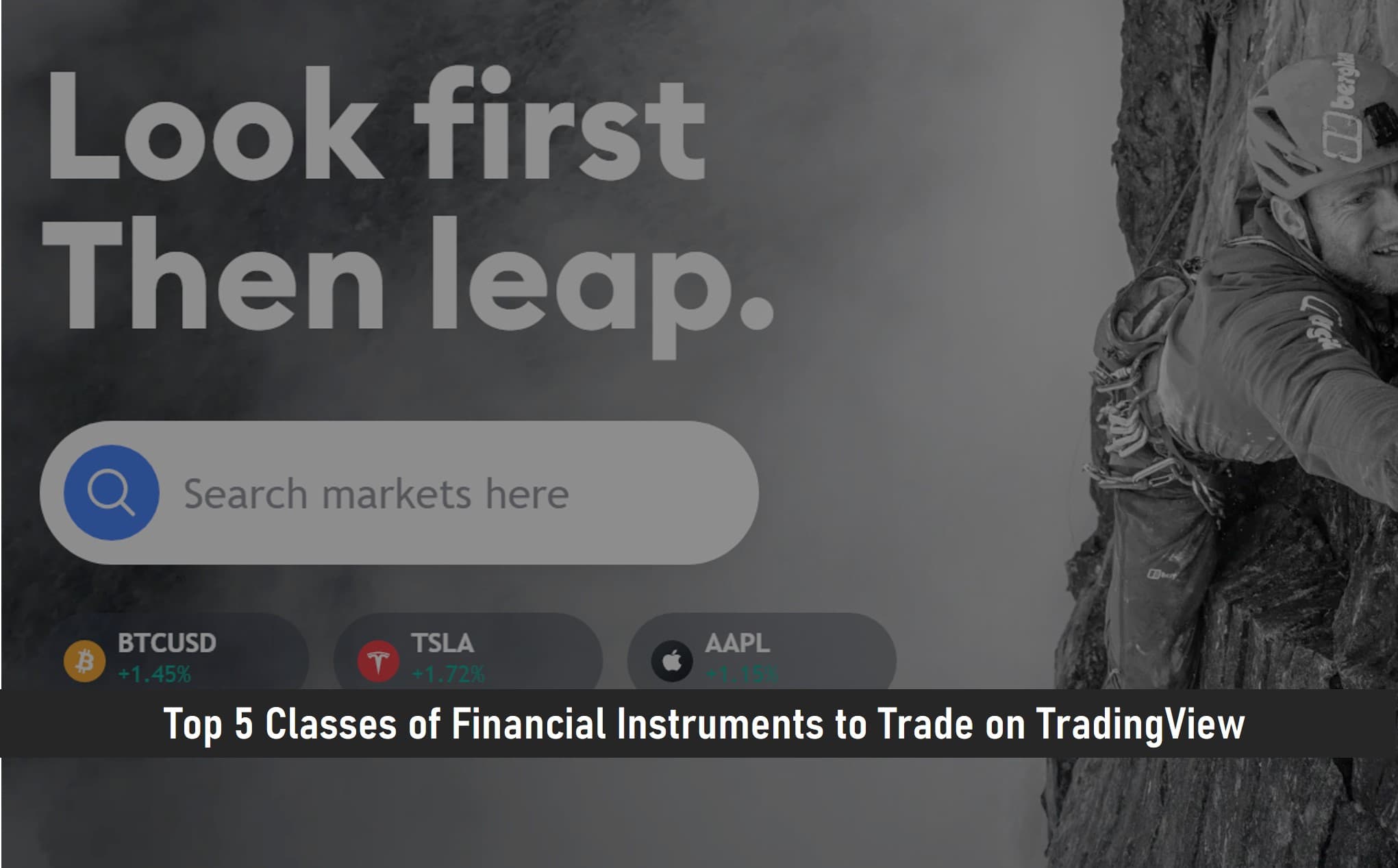 Top 5 Classes of Financial Instruments to Trade on TradingView