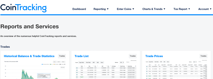 How to Generate Reports for Crypto With Cointracking