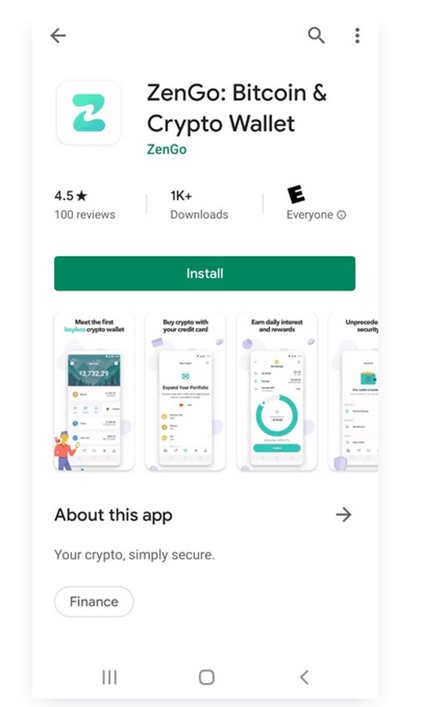 How to Sign up on ZenGo Wallet Without a Password