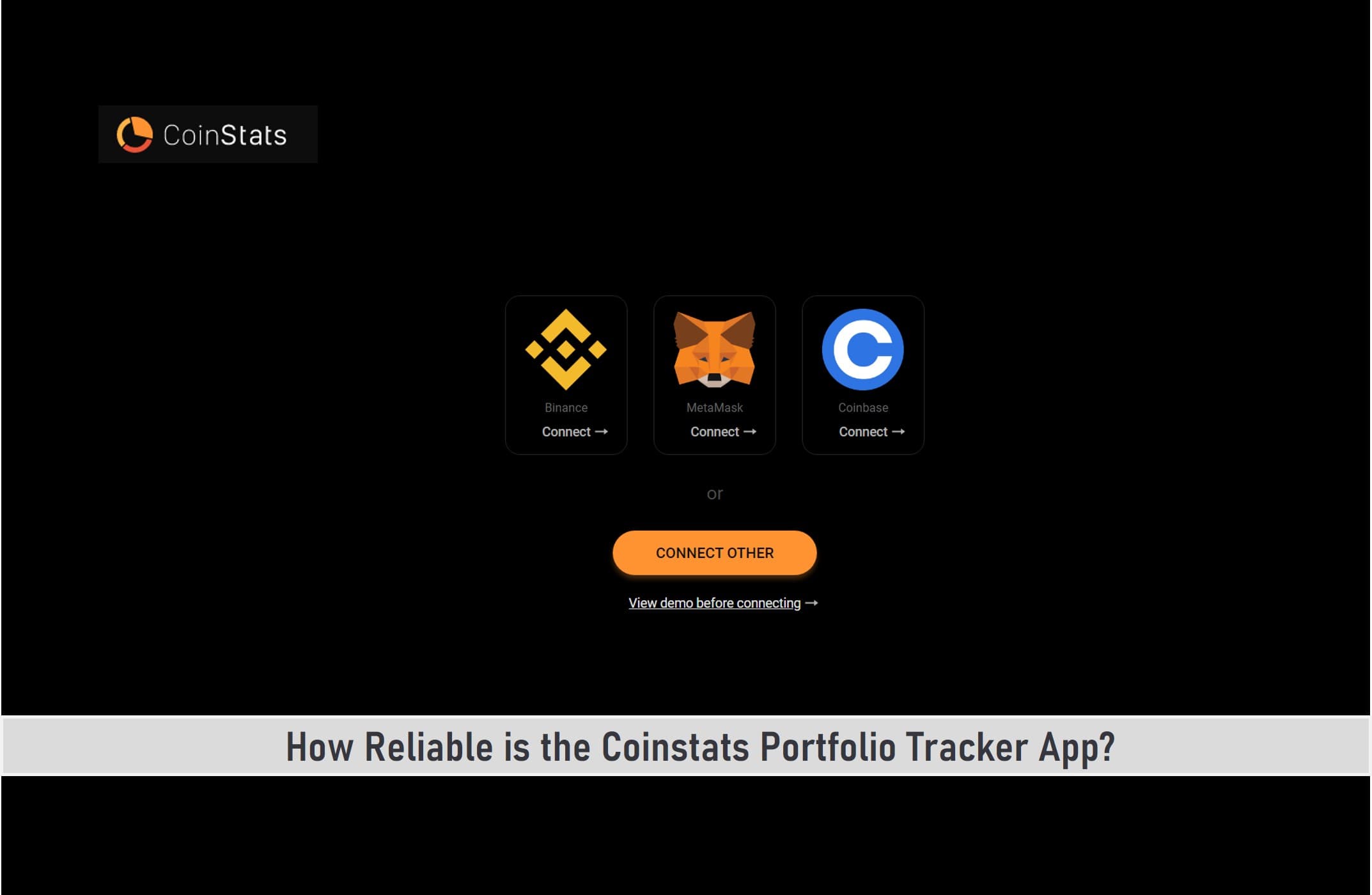 How Reliable is CoinStats Portfolio Tracker App?